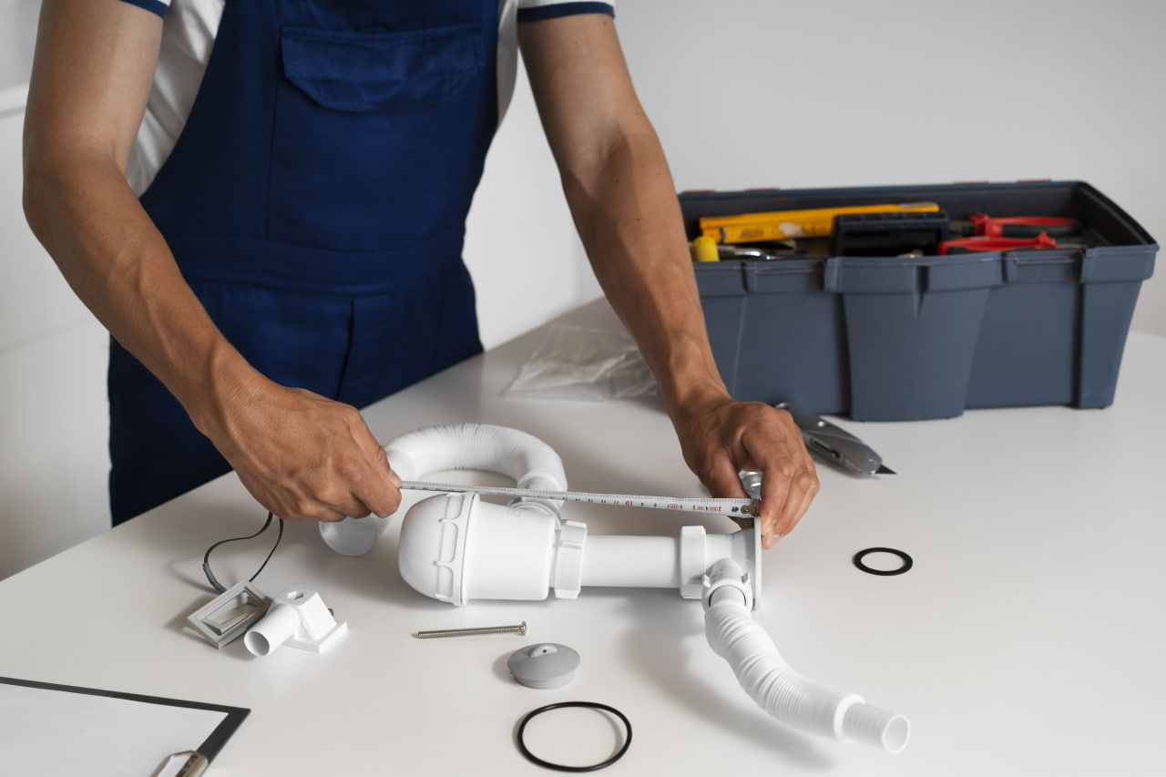 Plumbing Tools Background in Oakton